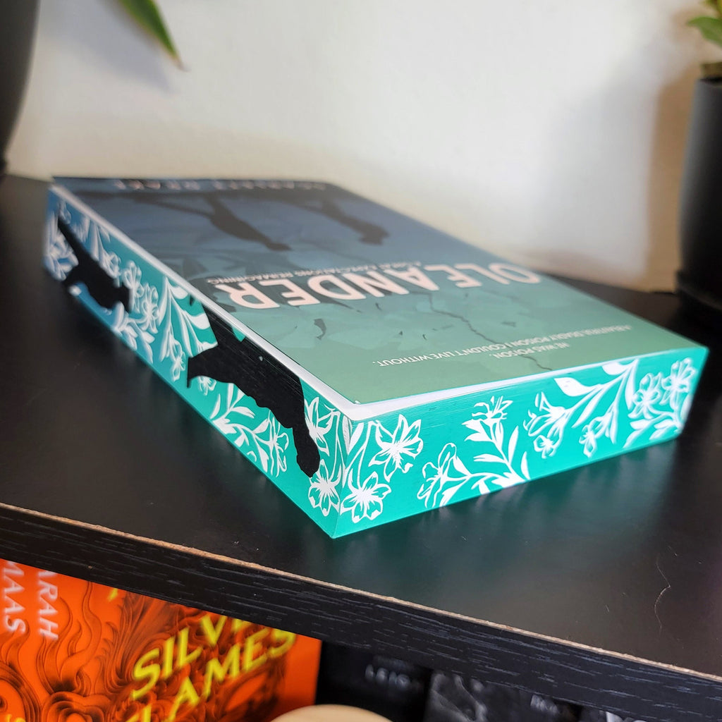 Oleander Sprayed Edge Book