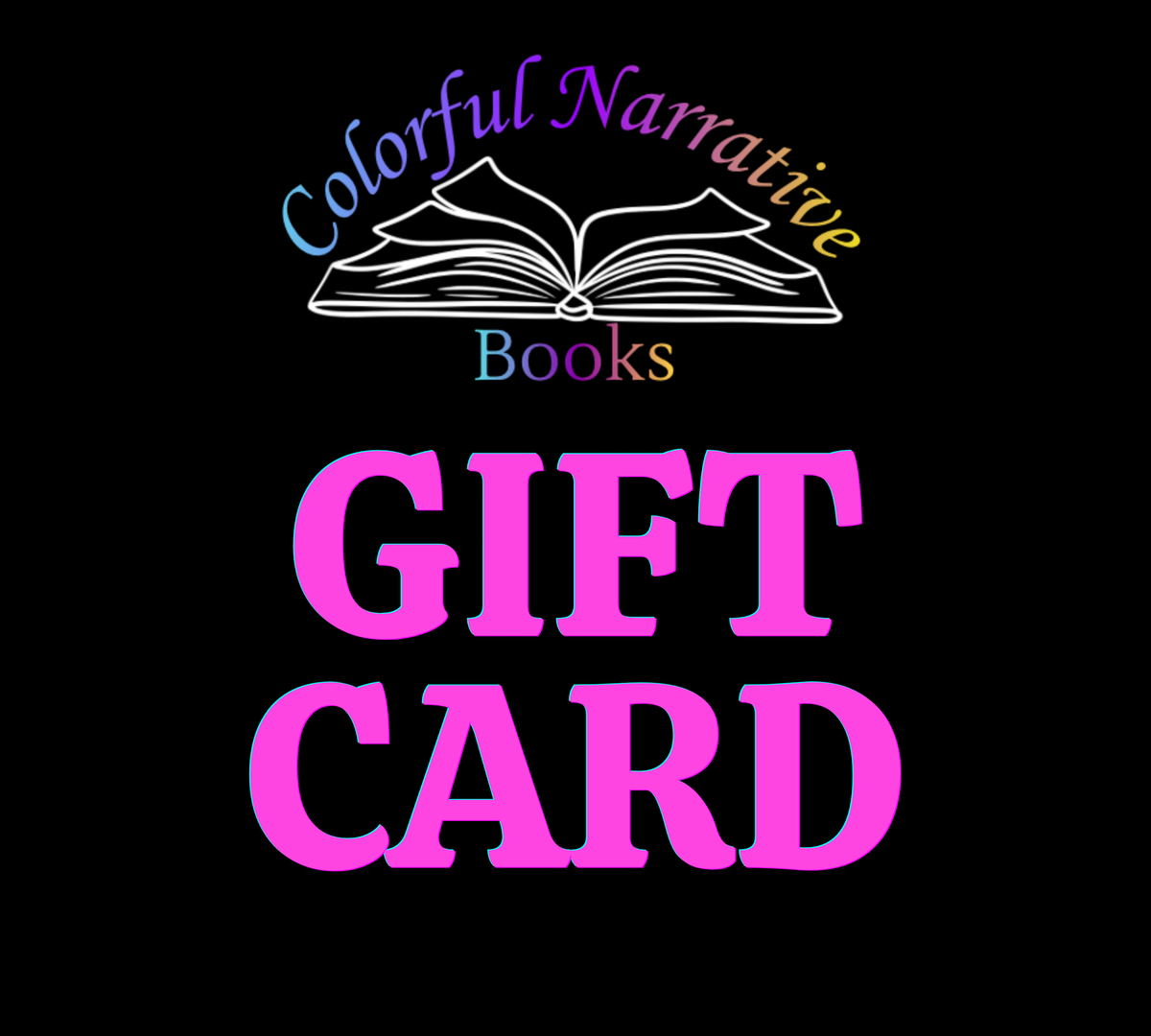 Colorful Narrative Gift Card