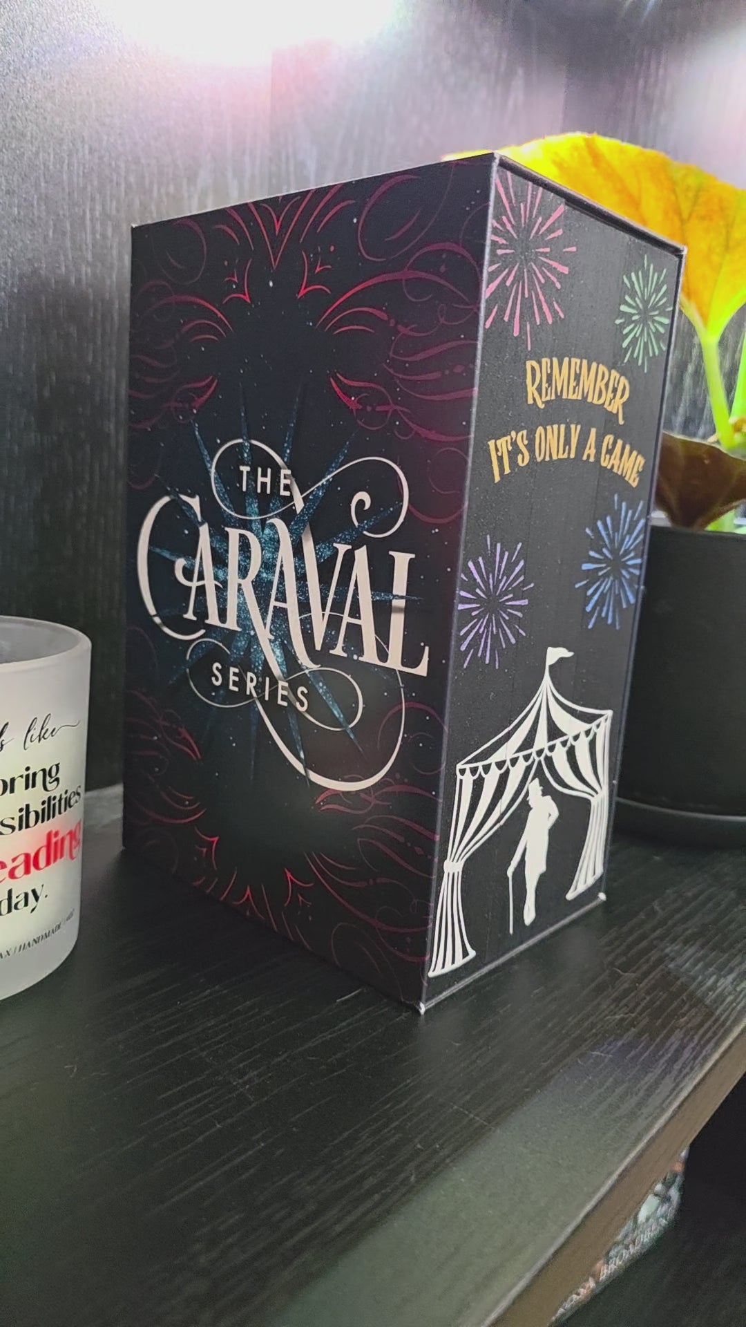 Caraval Series Sprayed Edge Set