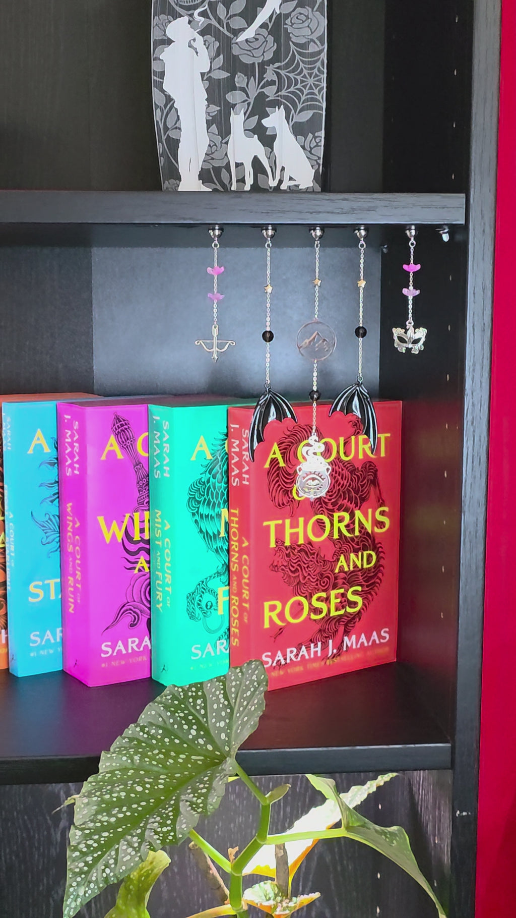 Wings & Stars Bookshelf Charms