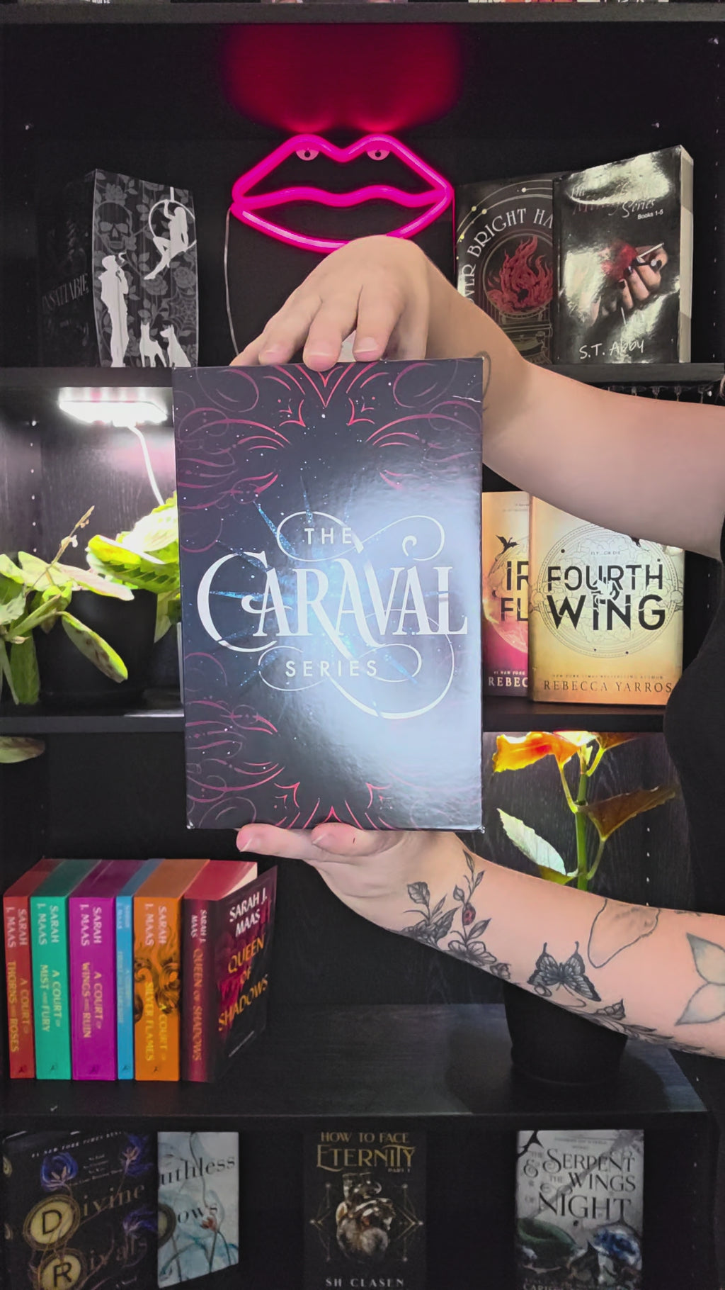 Caraval Series Sprayed Edge Set