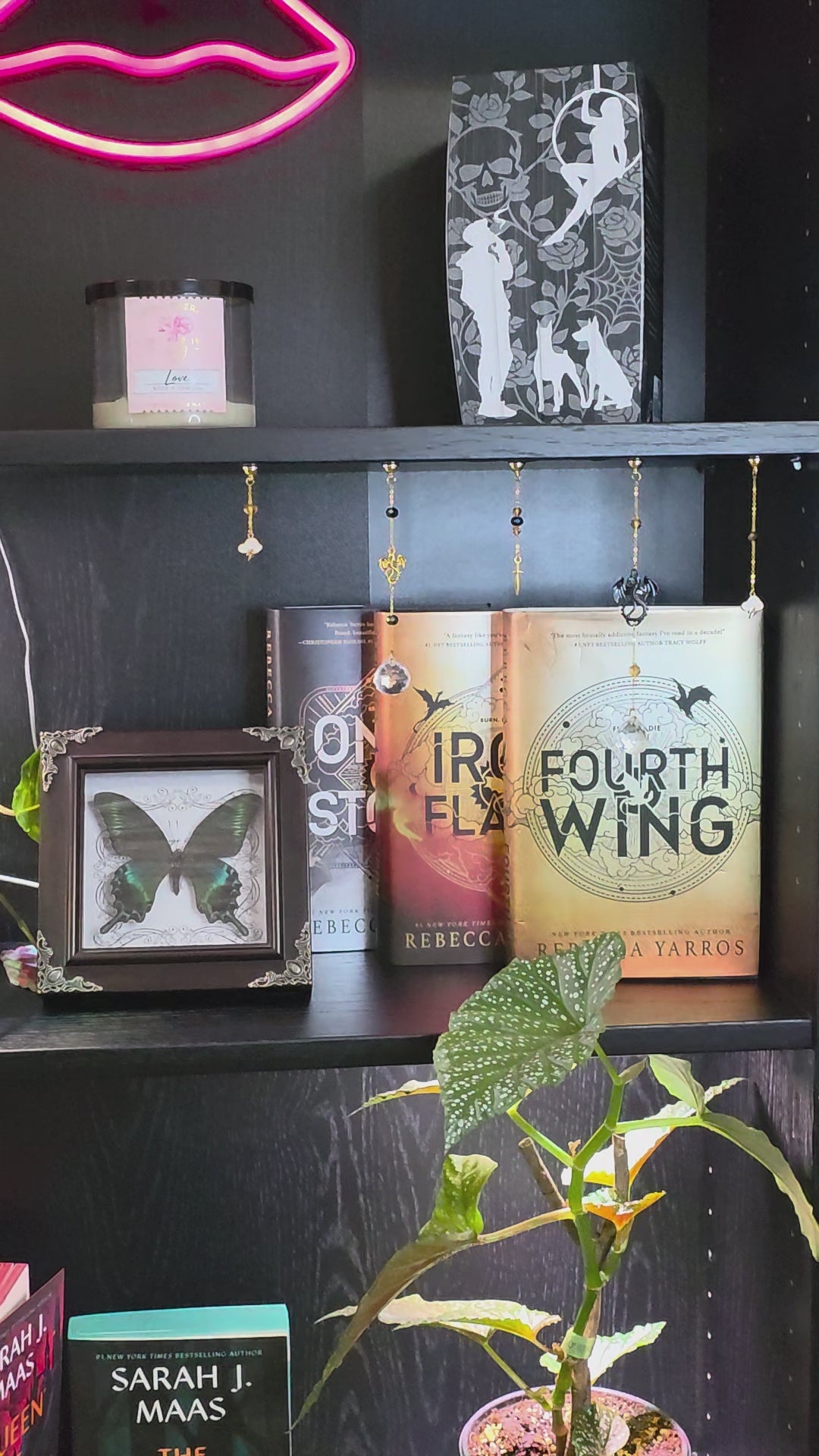 Dragons & Lightning Bookshelf Charms