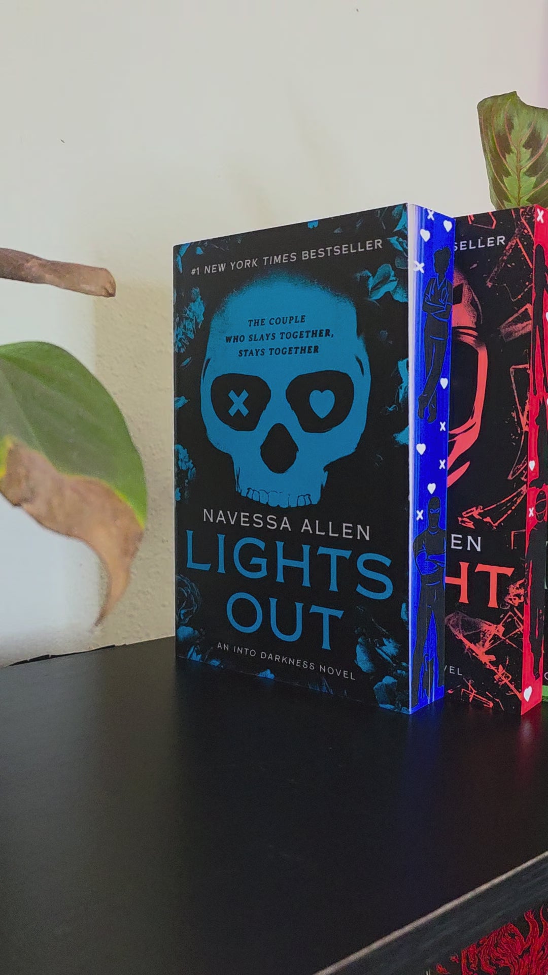Into Darkness Series Sprayed Edge Book Set