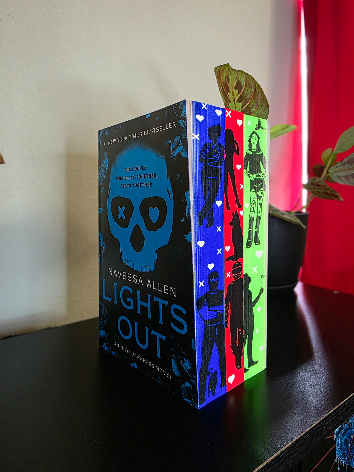 Into Darkness Series Sprayed Edge Book Set