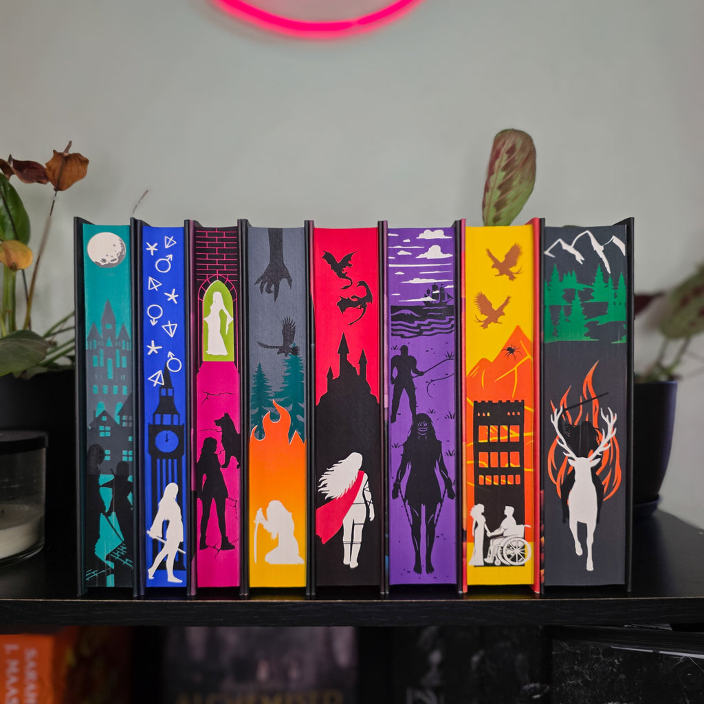 Throne of Glass Series Sprayed Edge Set