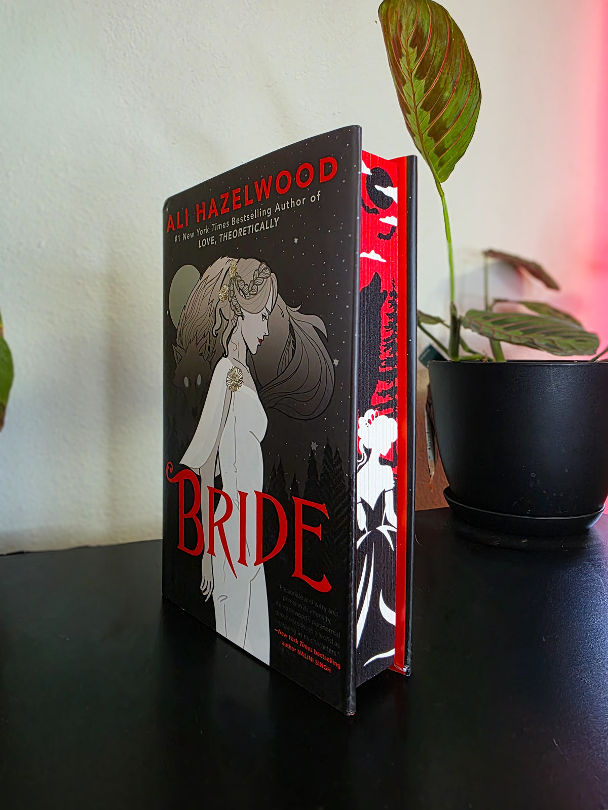 Bride Sprayed Edge Book