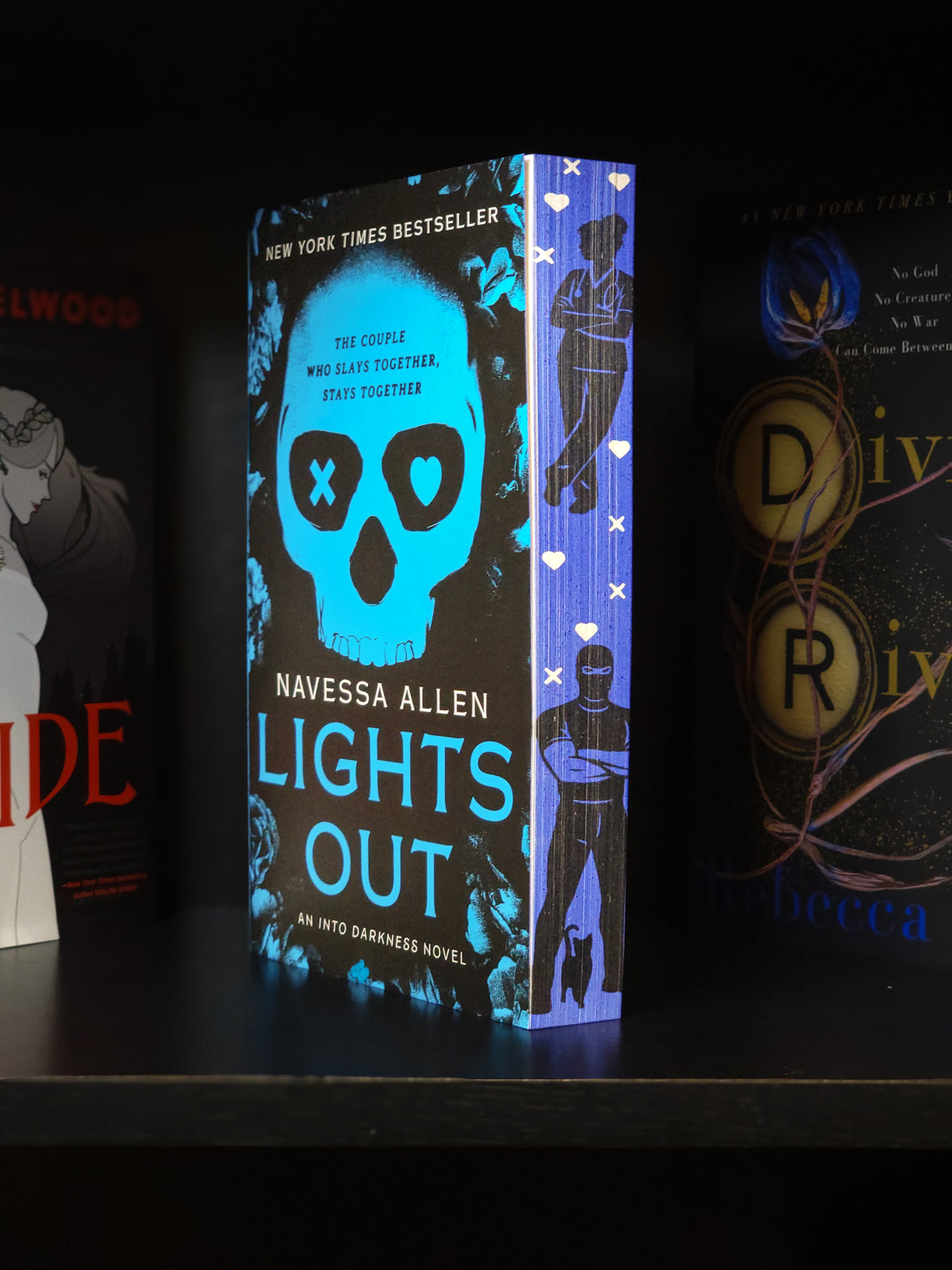 Into Darkness Series Sprayed Edge Book Set