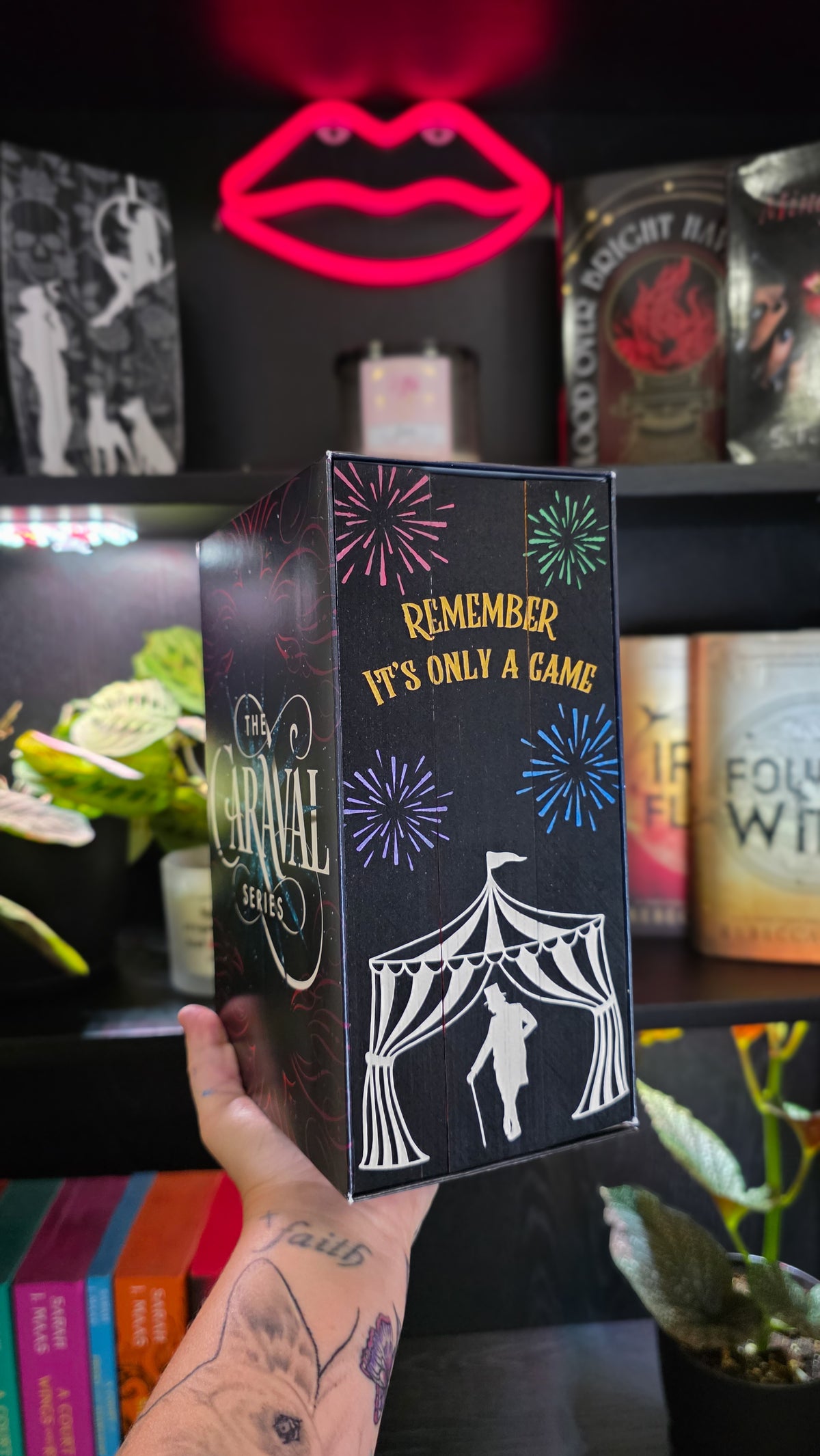 Caraval Series Sprayed Edge Set