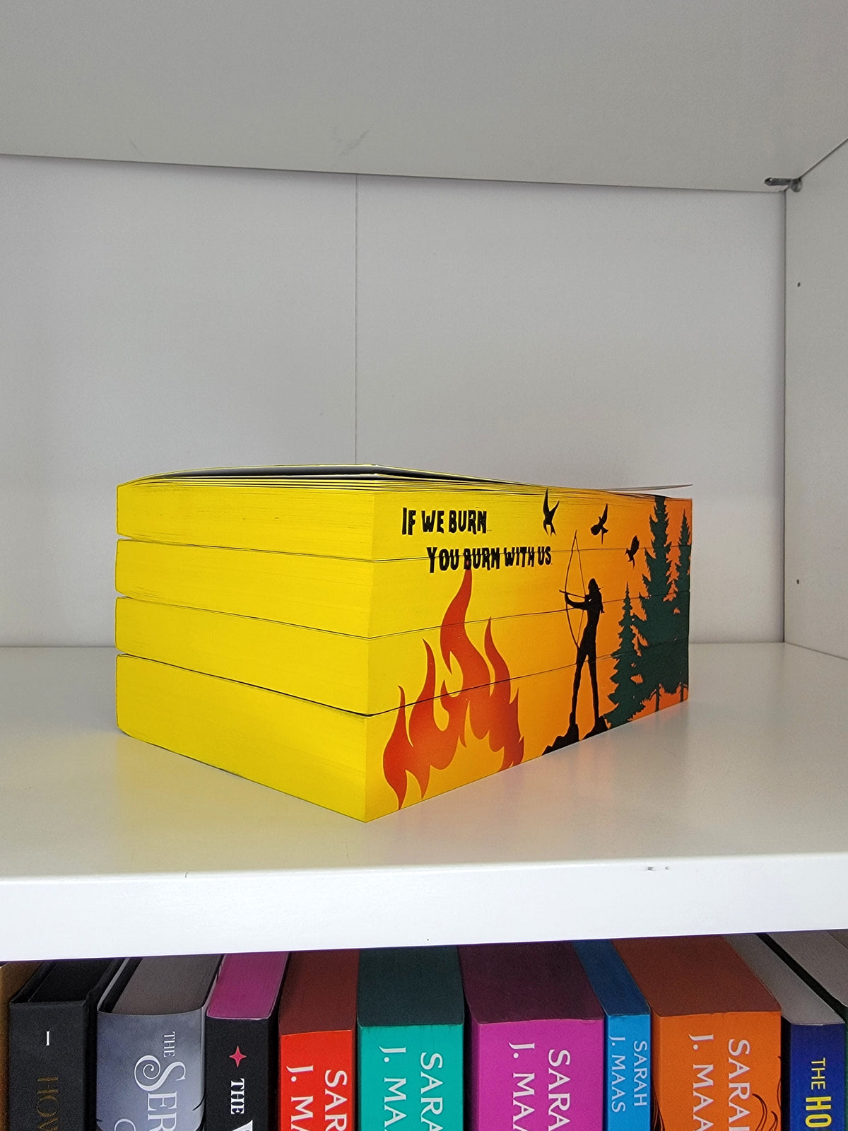 The Hunger Games Sprayed Edge Set