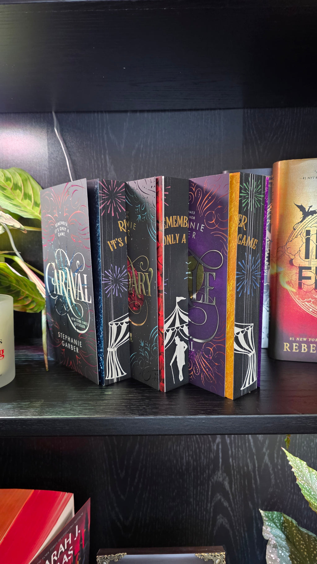 Caraval Series Sprayed Edge Set