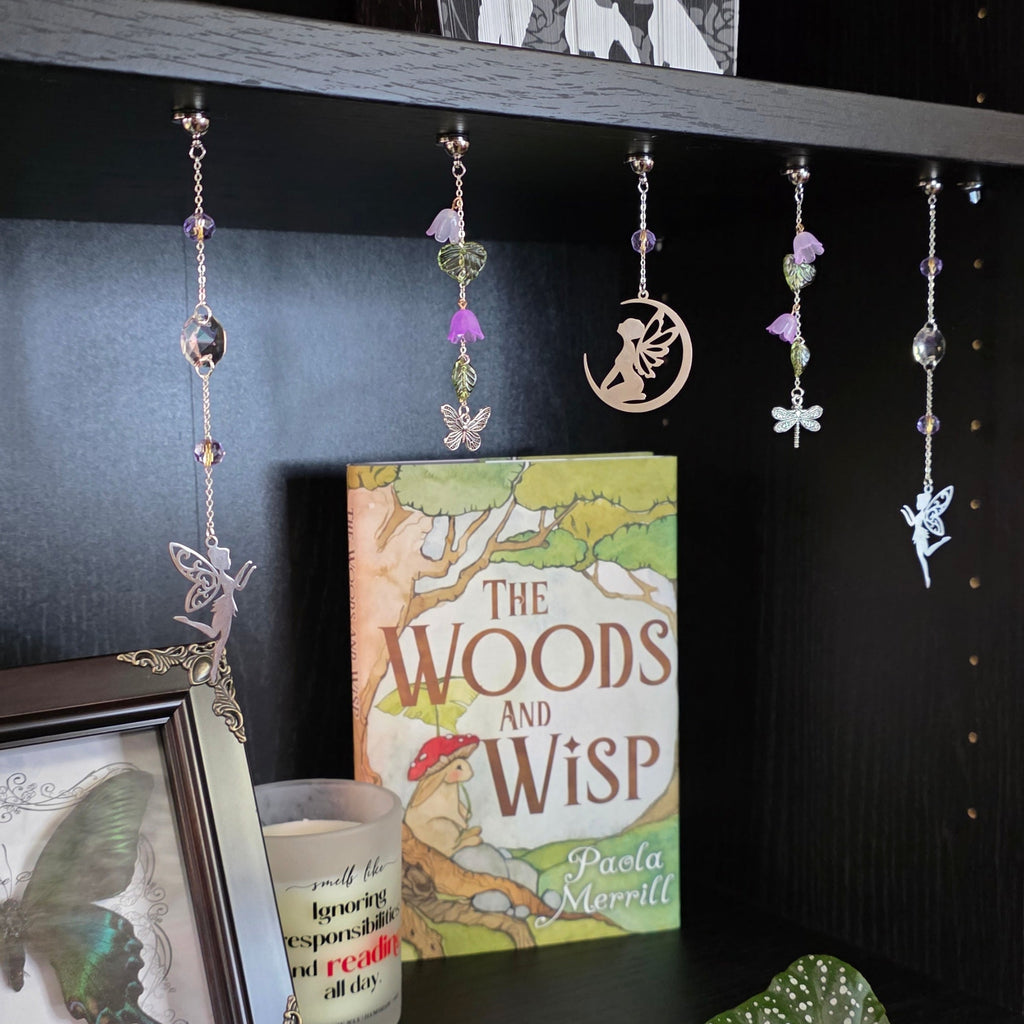 Fairy Forest Bookshelf Charms