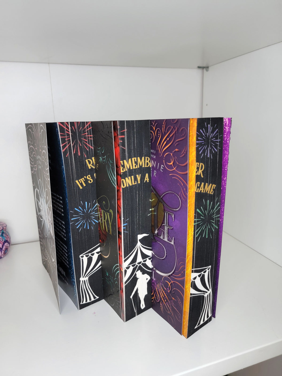 Caraval Series Sprayed Edge Set