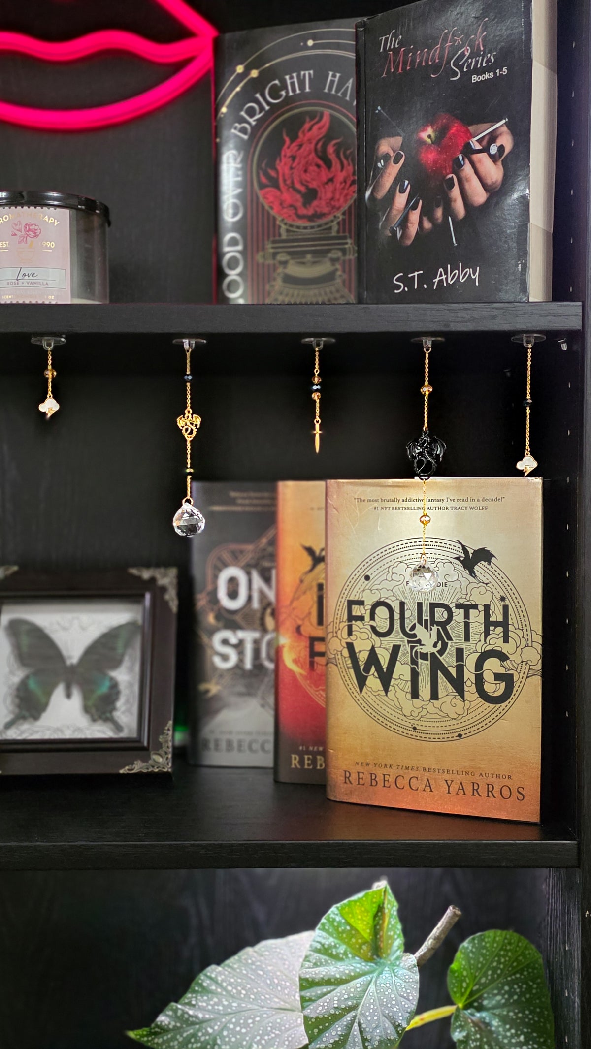 Dragons & Lightning Bookshelf Charms