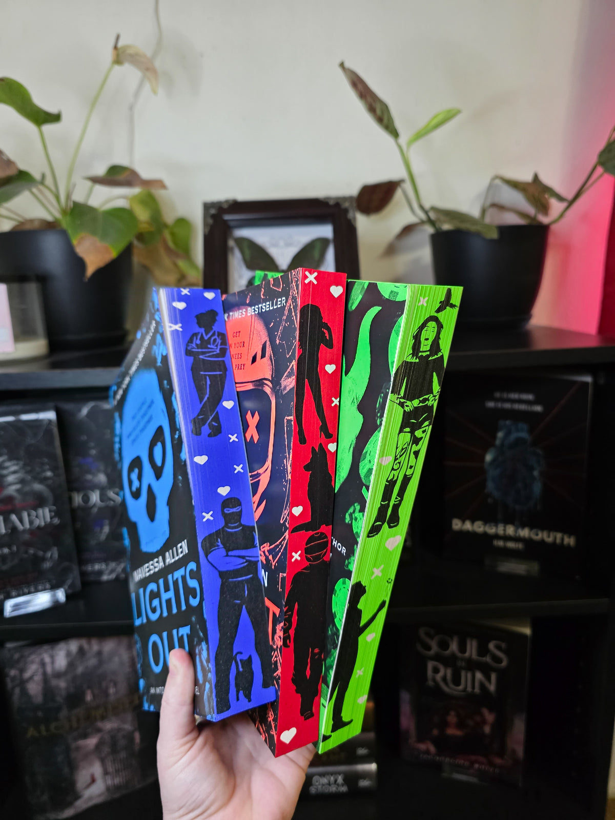 Into Darkness Series Sprayed Edge Book Set