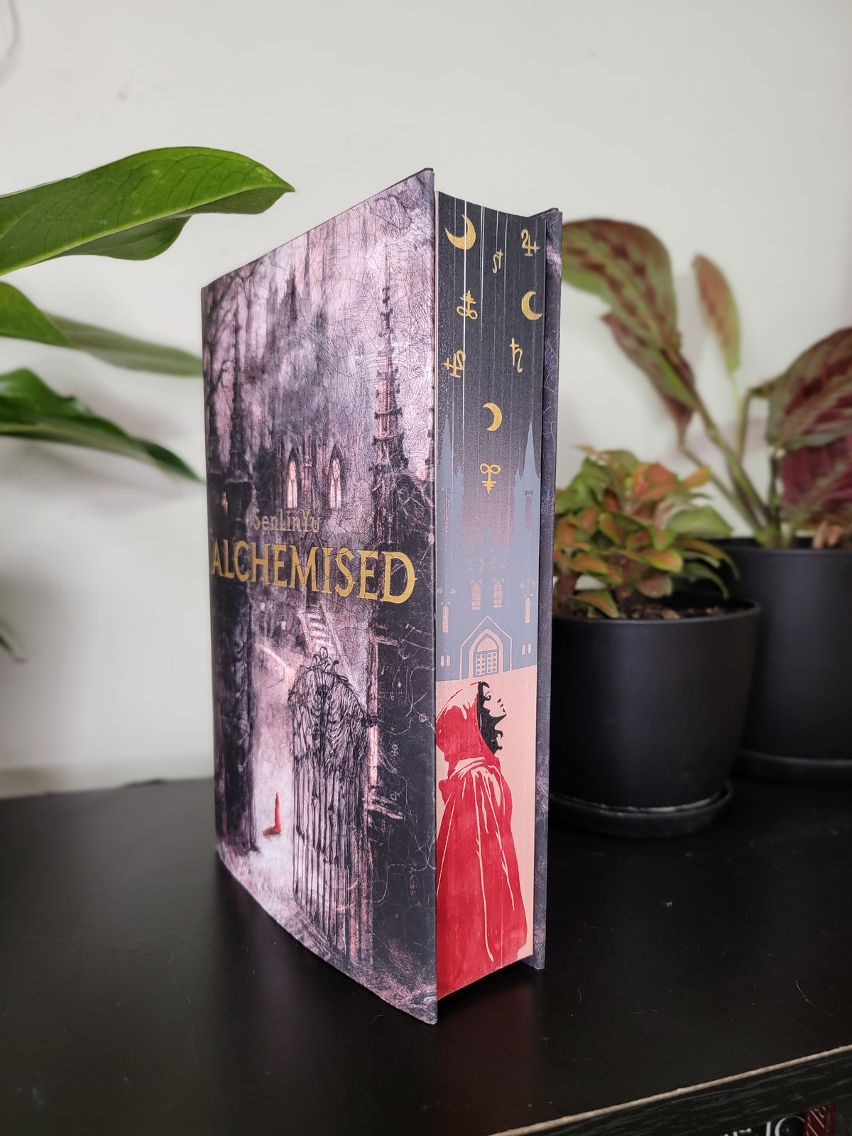 Alchamised Sprayed Edge Book