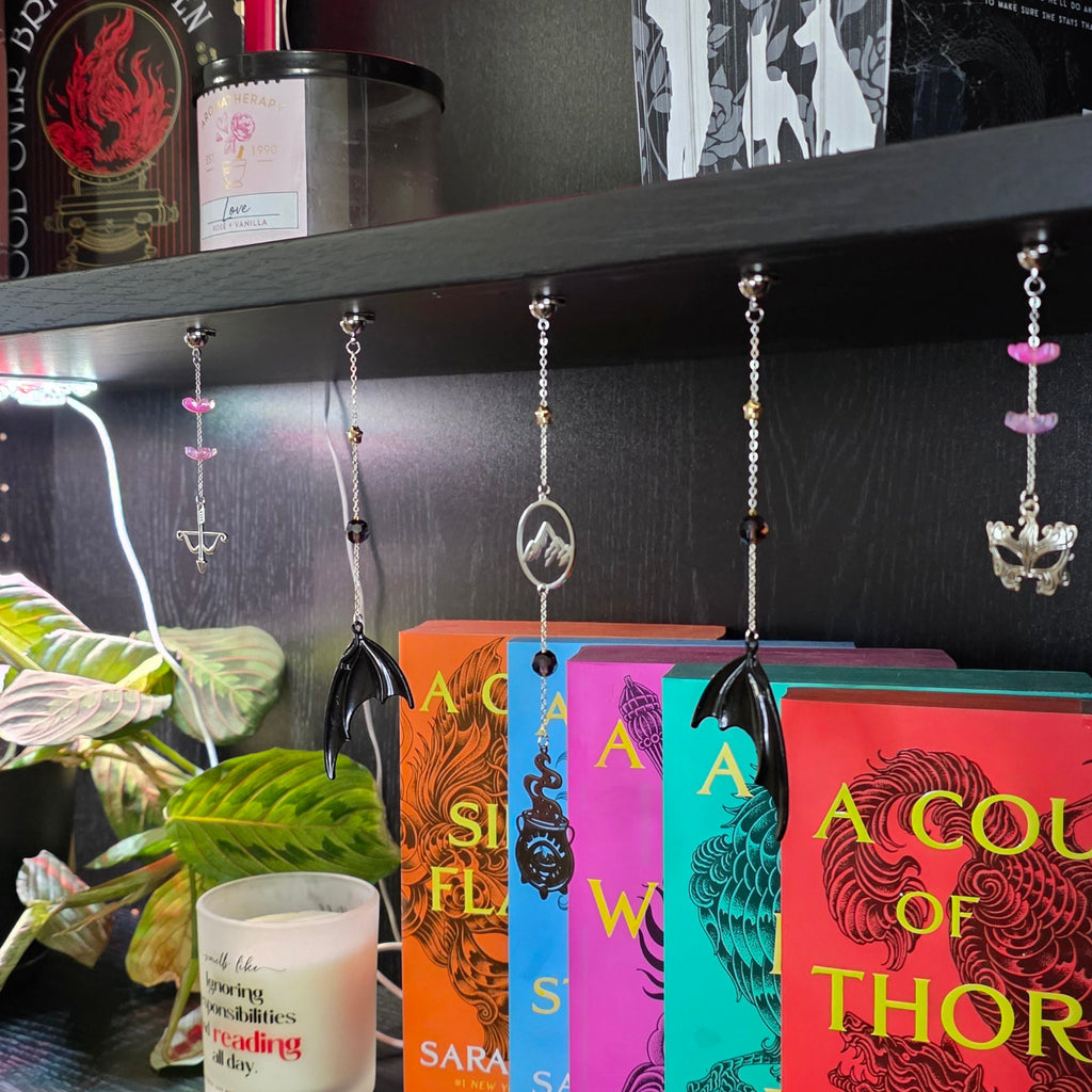 Wings & Stars Bookshelf Charms