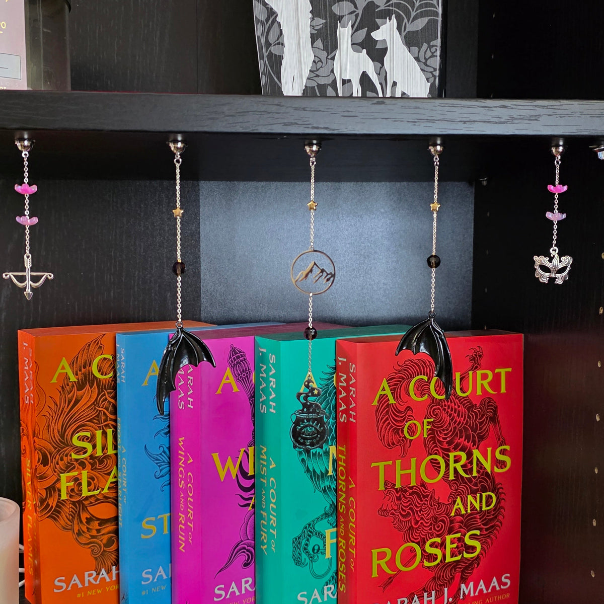 Wings & Stars Bookshelf Charms